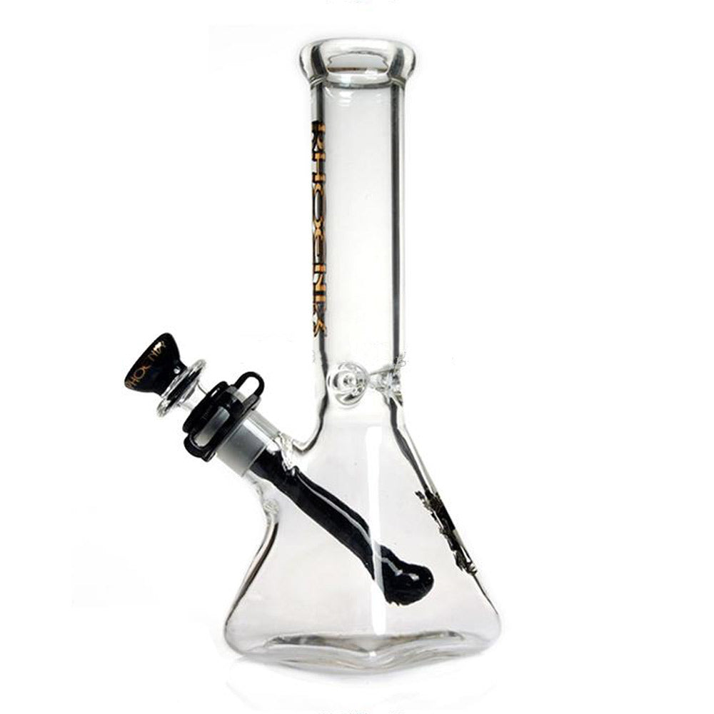 PhPhoenix 5MM Water Pipe - Square Base Beaker - 10