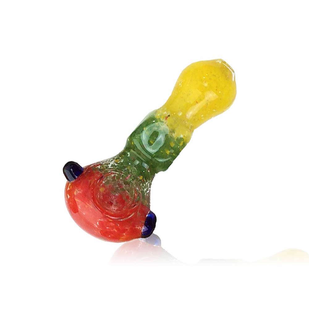 4.5 INCH SQUARE BODY RASTA DEEP HEAD HAND PIPE