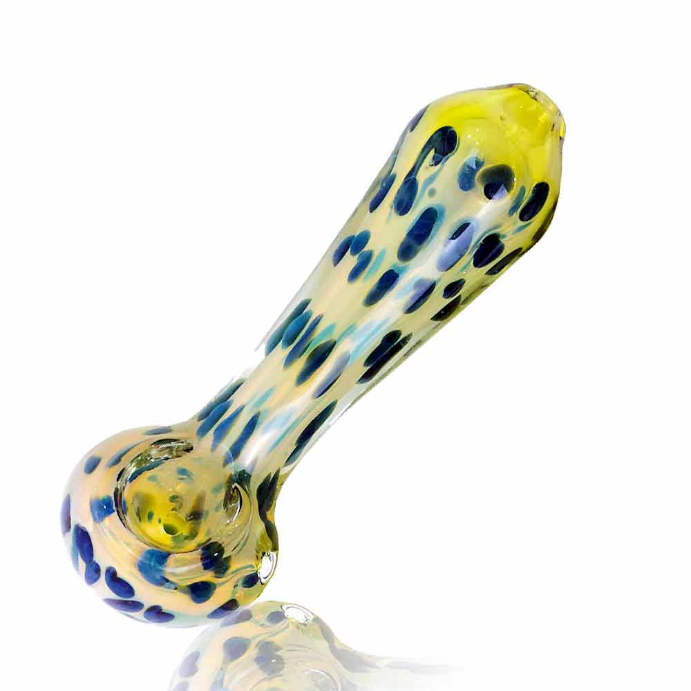 4.5 INCH FUMED WITH DOTS HAND PIPE